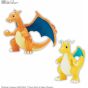 BANDAI Pokemon Plamo Collection 43 Select Series Charizard (Battle Ver.) & Dragonite VS Set, Plastic Model