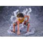 BANDAI Tamashii Nations Figuarts Zero One Piece Extra BATTLE Monkey D. Luffy - Top Battle - Approx. 4.7 inches (120 mm)