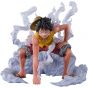 BANDAI Tamashii Nations Figuarts Zero One Piece Extra BATTLE Monkey D. Luffy - Top Battle - Approx. 4.7 inches (120 mm)