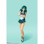 Bandai Tamashii Nations S.H. Figuarts Sailor Neptune - Sailor Moon Action Figure -Animation Color Edition-