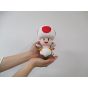 Sanei Super Mario All Star Collection AC04 7.5" Toad Plush, Small