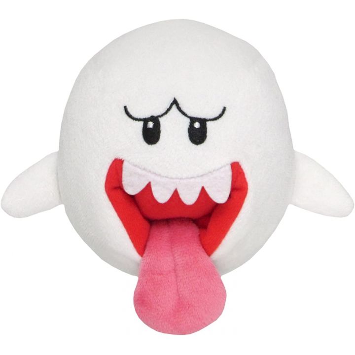 Sanei Super Mario All Star Collection AC14 4" Ghost Boo Plush, Small