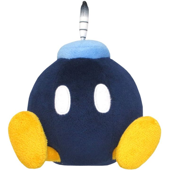 Sanei Super Mario All Star Collection AC16 Bob-omb 5" Plush, Small