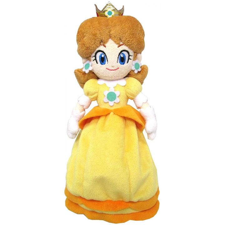 Sanei Super Mario All Star Collection AC06 Daisy 9.5" Plush,Small