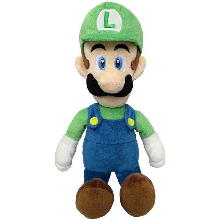 Sanei Super Mario All Star Collection AC18 Luigi Plush, Medium