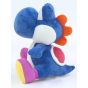 Sanei Super Mario All Star Collection AC44 Blue Yoshi Plush, Small