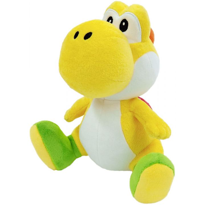 Sanei Super Mario All Star Collection AC45 Yellow Yoshi Plush, Small