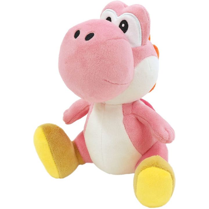 Sanei Super Mario All Star Collection AC46 Pink Yoshi Plush, Small