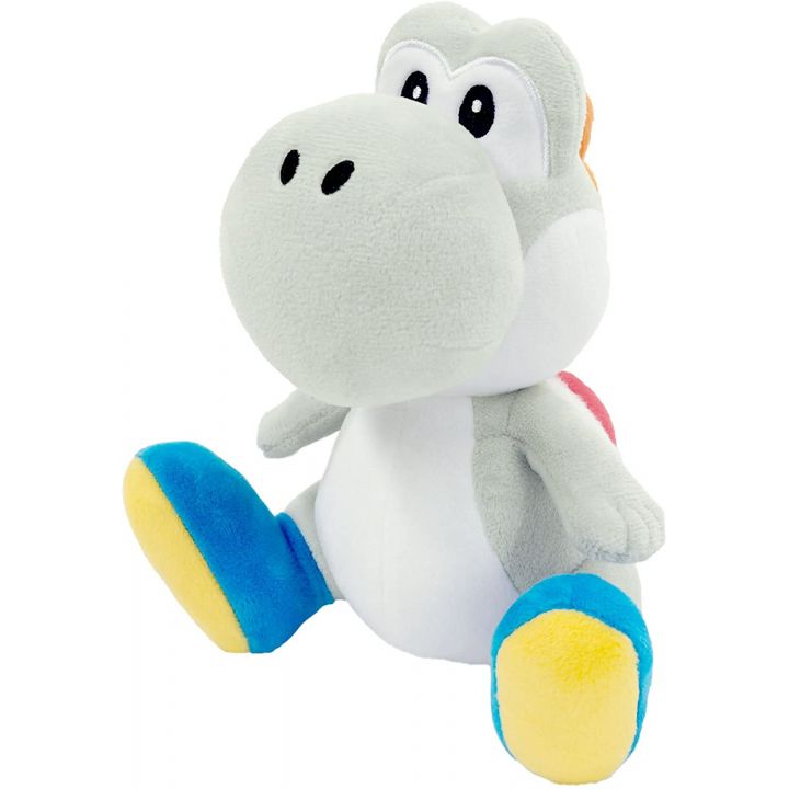 Sanei Super Mario All Star Collection AC50 White Yoshi Plush, Small