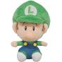 Sanei Super Mario All Star Collection AC53 Baby Luigi Plush, Small