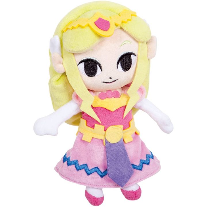 Sanei Legend of Zelda Wind Waker Princess Zelda Plush, Small