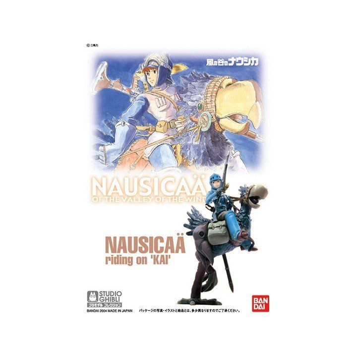 BANDAI Ghibli Nausicaä of the Valley of the Wind - Nausicaä riding on Kai Model Kit