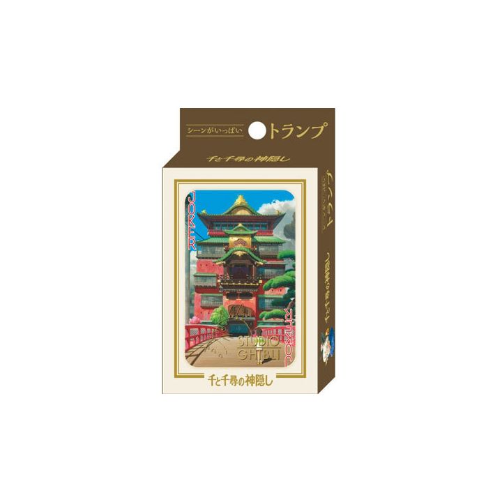 GHIBLI Spirited Away (Chihiro) Playing Cards Full of Scenes