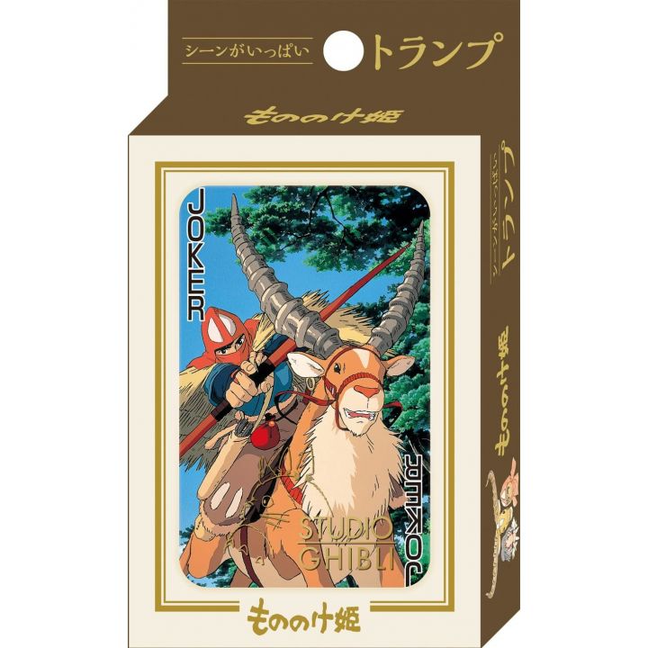 GHIBLI Princess Mononoke Playing Cards Full of Scenes