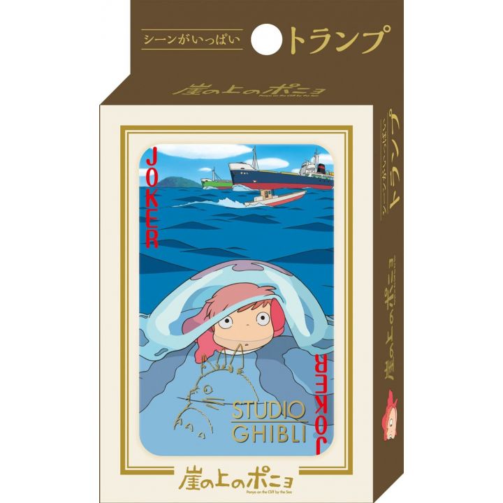 GHIBLI Ponyo on the Cliff Playing Cards Full of Scenes