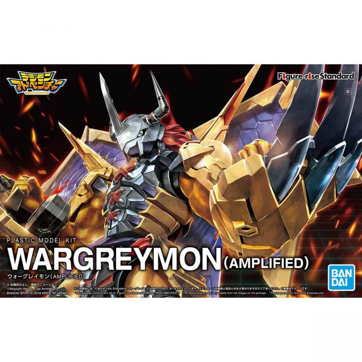 BANDAI Figure-Rise Standard Digimon Adventure Wargreymon (AMPLIFIED) Plastic Model Kit