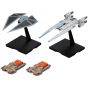 Kit di modellismo in plastica BANDAI Star Wars U-Wing Fighter & Tie Striker