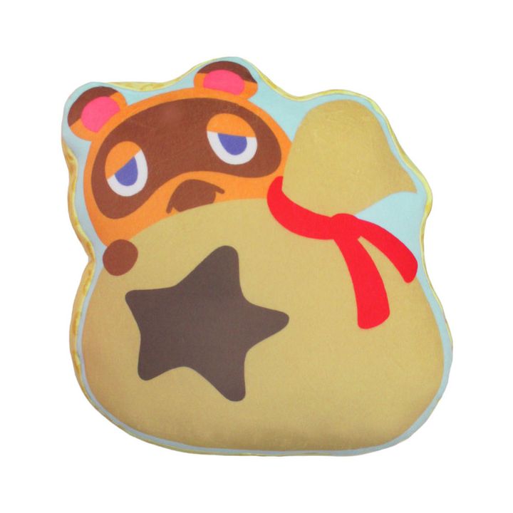 Sanei Animal Crossing Doubutsu no Mori Tanukichi (Tom Nook) Cushion