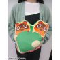 Cojín Sanei Animal Crossing Doubutsu no Mori Mamekichi & Tsubukichi