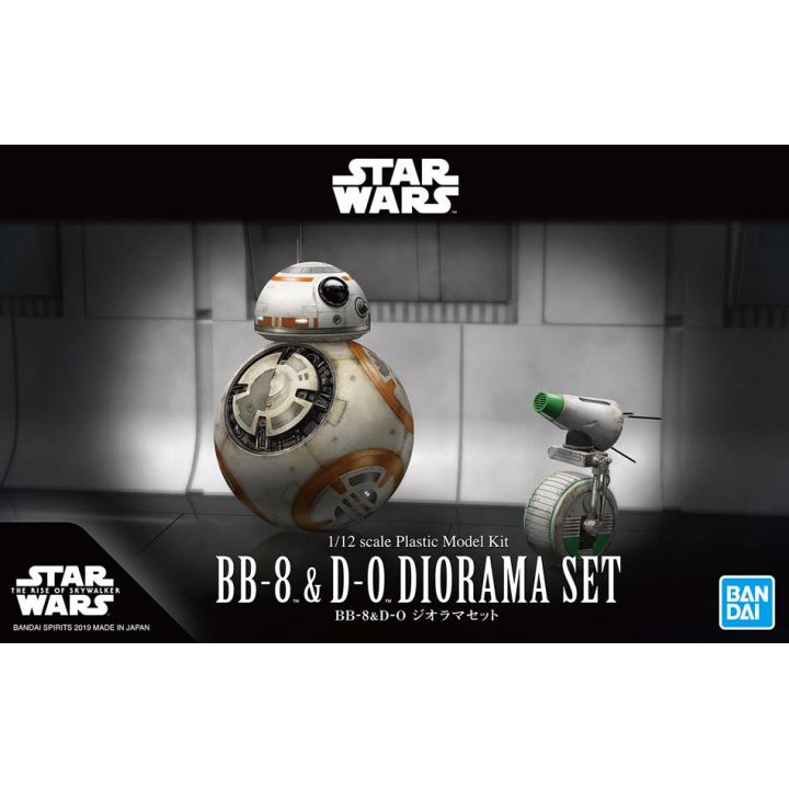 BANDAI Star Wars BB-8 & D-O Diorama Set Plastic Model Kit