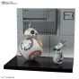 BANDAI Star Wars BB-8 & D-O Diorama Set Plastic Model Kit