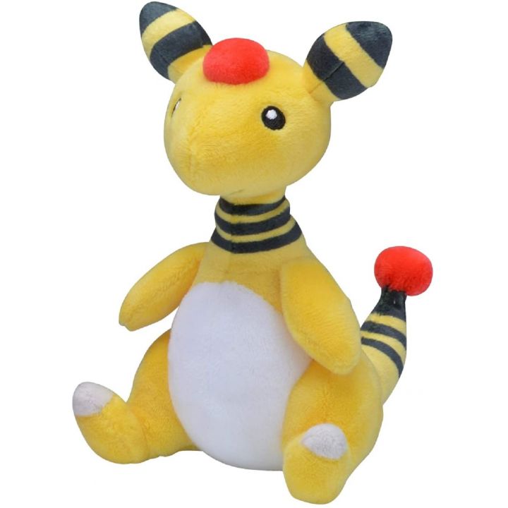 Pokemon Center Original Plush Pokemon Fit Denryu (Ampharos)