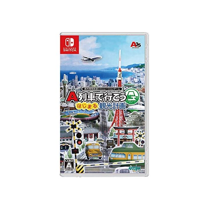 Artdink A-ressha de iko hajimaru kanko keikaku Nintendo Switch