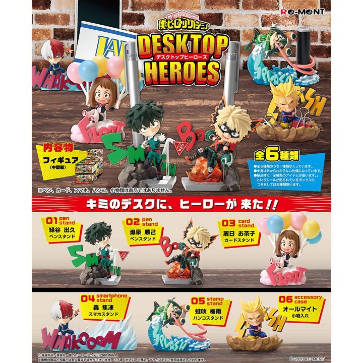 RE-MENT Boku no Hero Academia Desktop Heroes Box