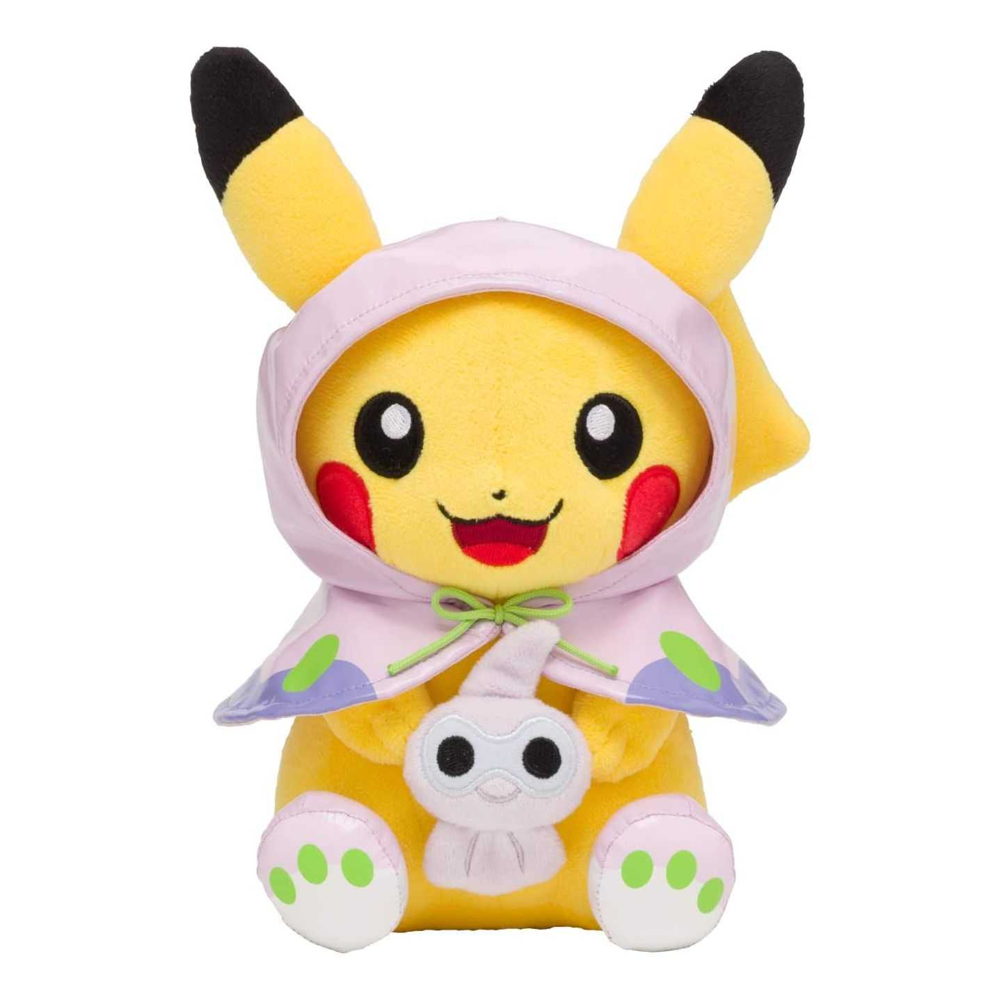 ポケモンセンターオリジナル ポケモン ぬいぐるみ コダックはノーてんき ピカチュウ