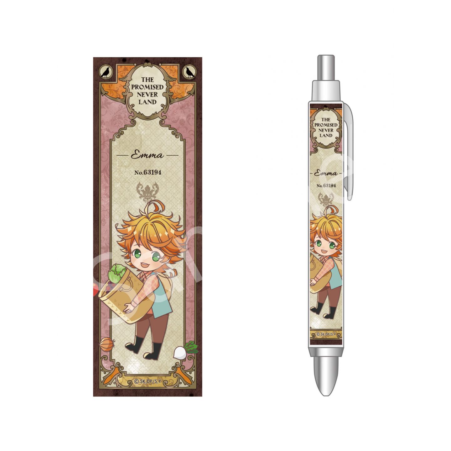 Yakusoku No Neverland The Promised Neverland Ballpoint Pen Emma Farm Ver 