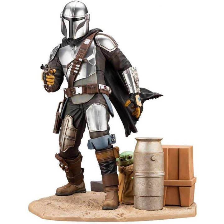 KOTOBUKIYA ARTFX - Star Wars: Der Mandalorianer - Mandalorianer & Das Kind Figur