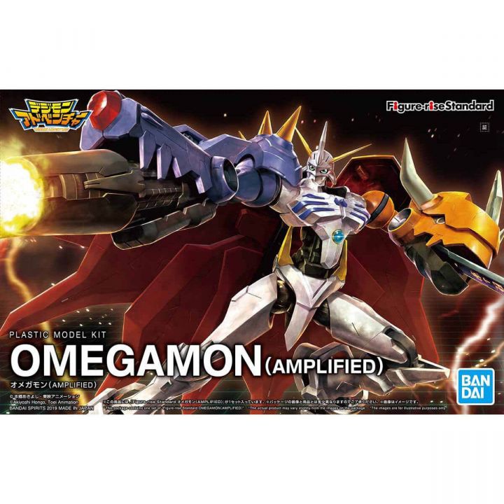 BANDAI Figure-rise Standard - Digimon - Omegamon (Amplified) Model Kit Figure