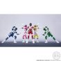 BANDAI SHODO SUPER - Super Sentai Hero Chodenshi Bioman Figure Set (Premium Bandai Limited)