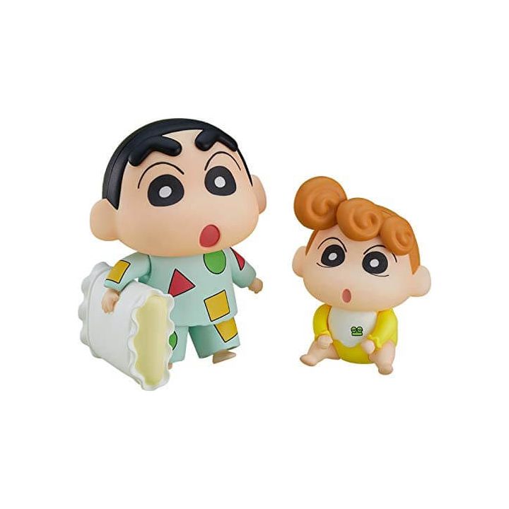 GOOD SMILE COMPANY Nendoroid - Crayon Shin-chan Nohara Shinnosuke Pyjama Ver. & Himawari Figure