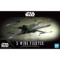 BANDAI Star Wars X-WING FIGHTER (Star Wars The Rise of Skywalker) 1/72 Plastic Model Kit