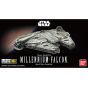 BANDAI Star Wars - Veicolo Millennium Falcon 006 Kit di modellismo in plastica