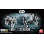 BANDAI Star Wars  - First Order Tie Fighter Set Vehicle 004 Plastic Model Kit