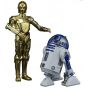 BANDAI Star Wars (The Last of the Jedi) C-3PO & R2-D2 Set Plastic Model Kit