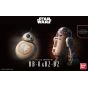 BANDAI Star Wars (The Force Awakens) BB-8 & R2-D2 Set Plastic Model Kit