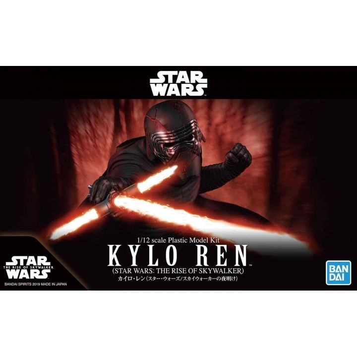 BANDAI Star Wars - The Rise of Skywalker Kylo Ren 1/12 Plastic Model Kit