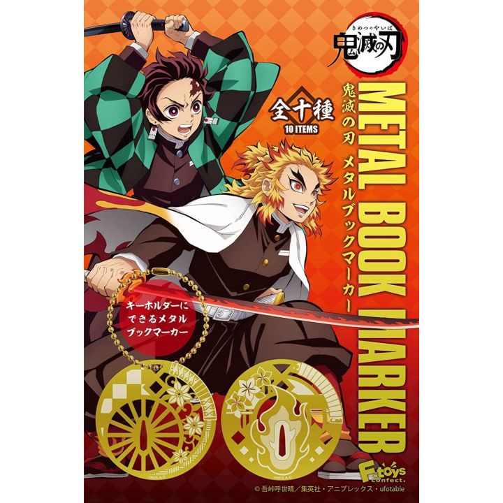 F-toys Confect Kimetsu no Yaiba - Metal Book Marker Box (10pcs)