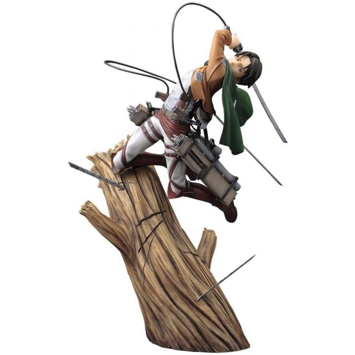 KOTOBUKIYA ARTFX J Shingeki no Kyojin - Figurine Levi (paquet de renouvellement)