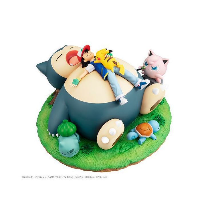 MegaHouse G.E.M. Series Pocket Monster - Pokemon Sleep with Kabigon (Snorlax) Figure