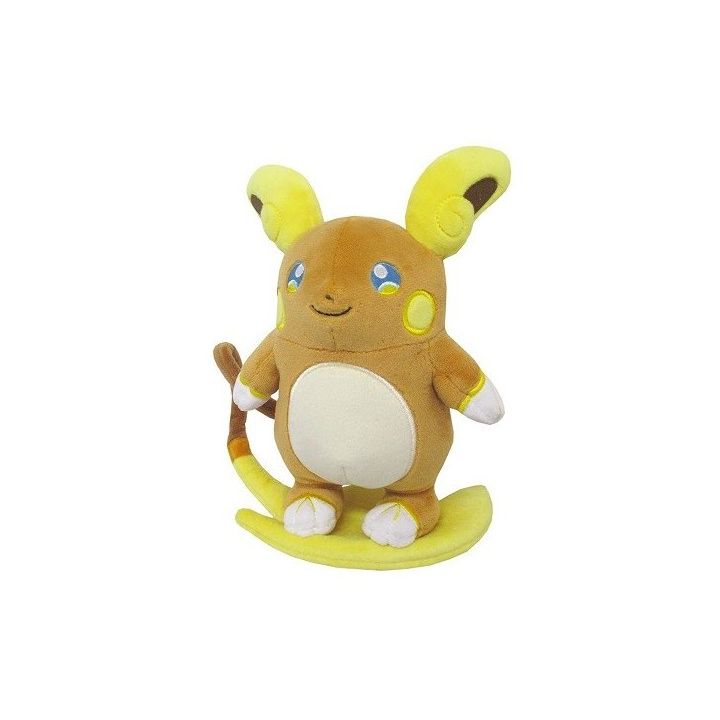 Sanei Pokemon Collection PP60 Raichu (Aloha form) Plush, Small