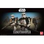 Kit di modellismo in plastica BANDAI Star Wars Sandtrooper
