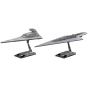 BANDAI Star Wars - Super Star Destroyer e Star Destroyer, kit di modellismo in plastica