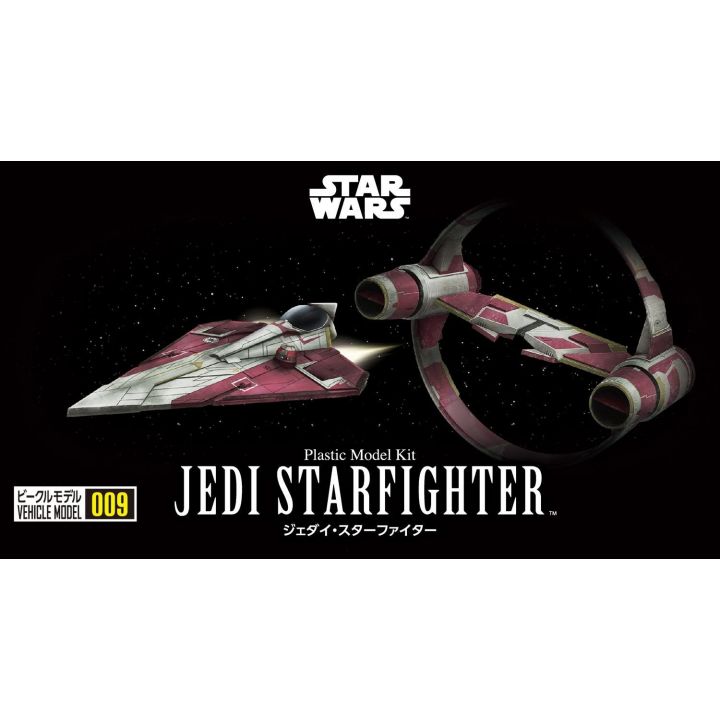 BANDAI Star Wars - Jedi Starfighter Vehicle 009 Plastic Model Kit