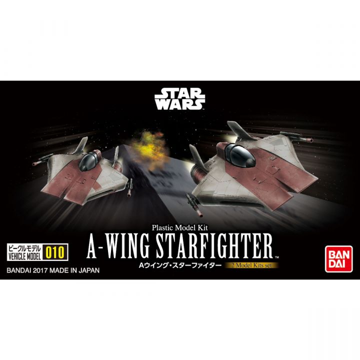 BANDAI Star Wars - A-Wing Starfighter Set Vehicle 010 Plastic Model Kit