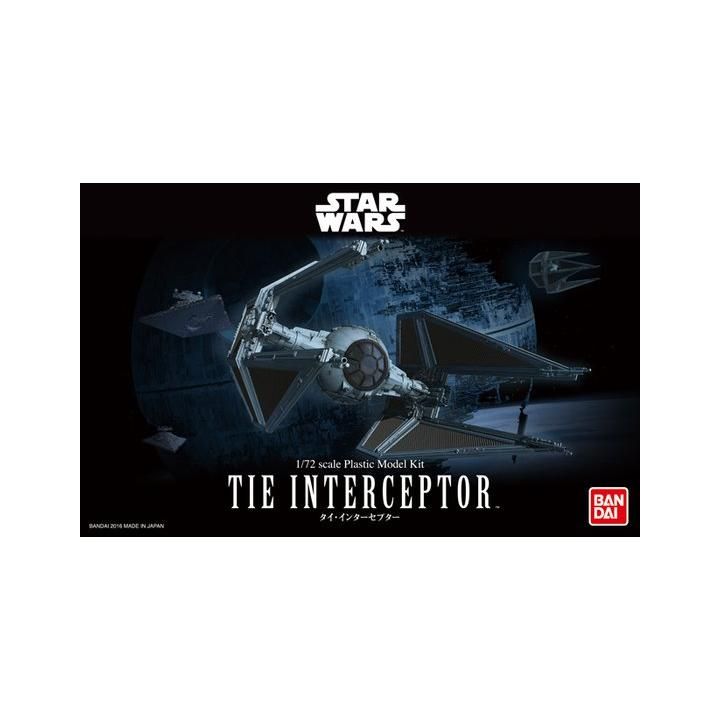 BANDAI Star Wars Tie Interceptor Plastikmodellbausatz