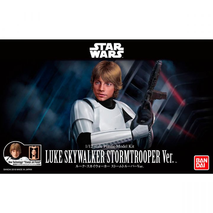 BANDAI Star Wars Luke Skywalker Trooper Plastic Model Kit